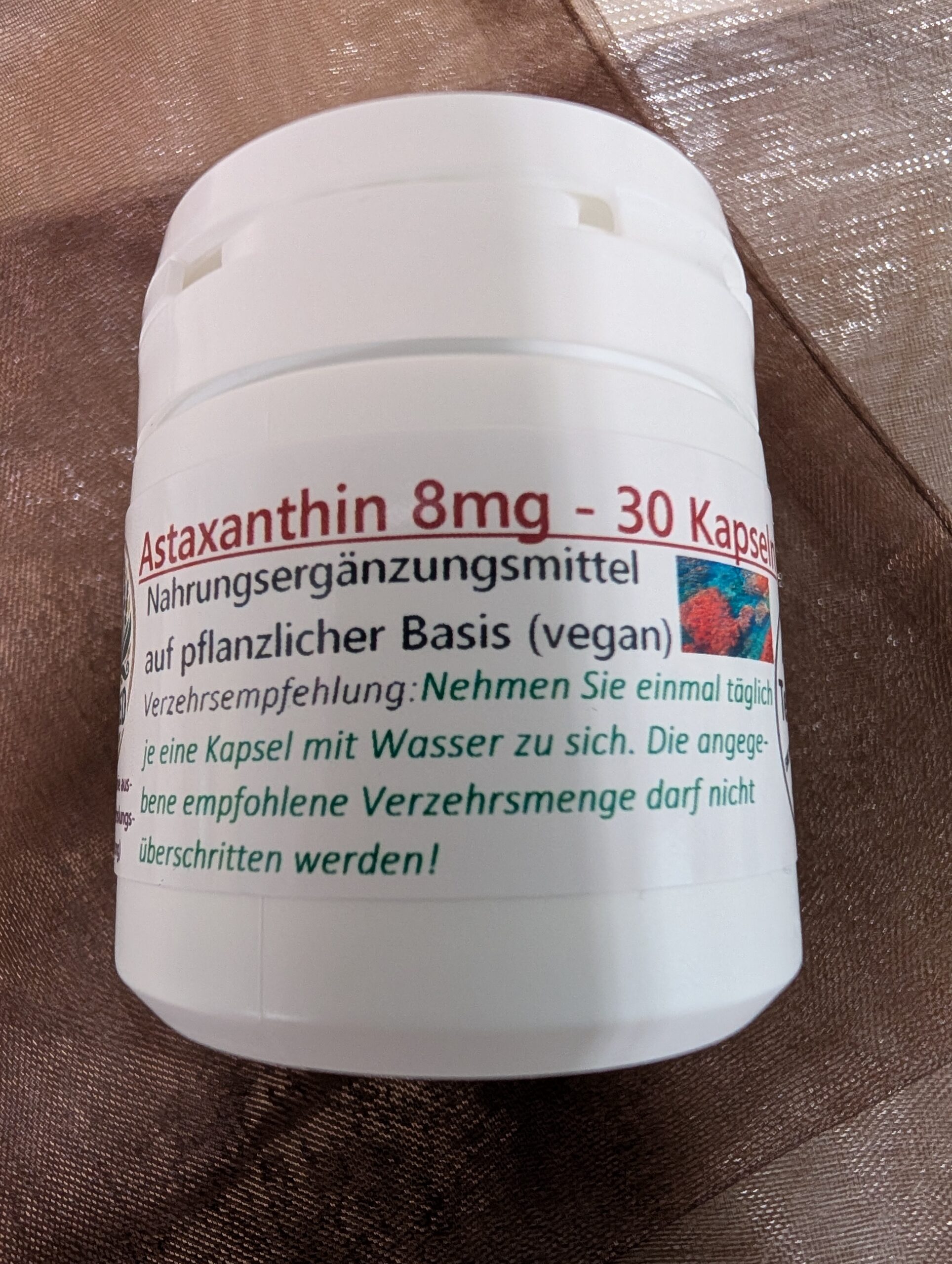 Tensomed Phyto Astaxanthin 8mg