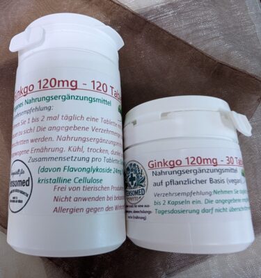 Tensomed Phyto Ginkgo 120mg - 30 Tabletten