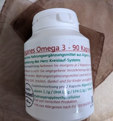 Tensomed Phyto Omega 3 vegan - 90 Kapseln