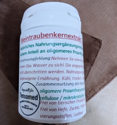 Tensomed Phyto Weintraubenkernextrakt - 60 Kapseln